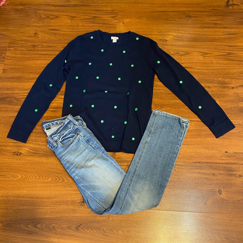 Great condition! J Crew matchstick Jeans.